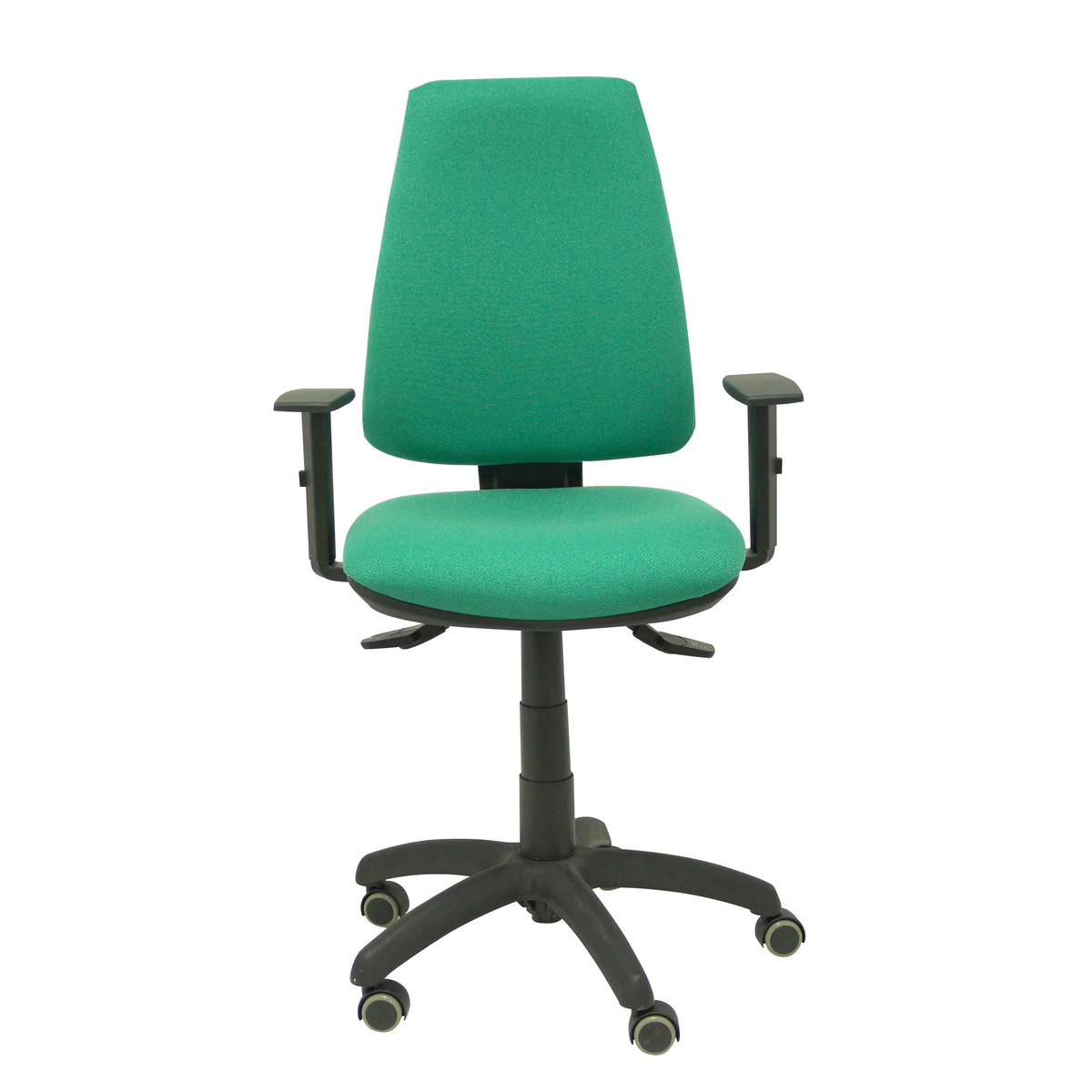 Silla de oficina Piqueras y Crespo Elche S Bali - Brazos - Ref. fabricante 14ASB600B10RP - Verde Esmeralda