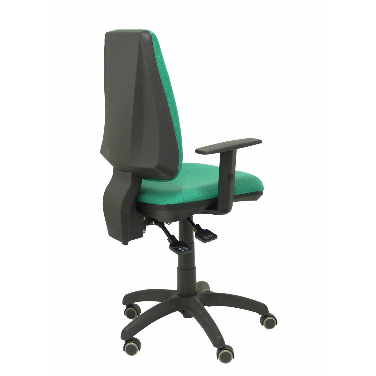 Silla de oficina Piqueras y Crespo Elche S Bali - Brazos - Ref. fabricante 14ASB600B10RP - Verde Esmeralda
