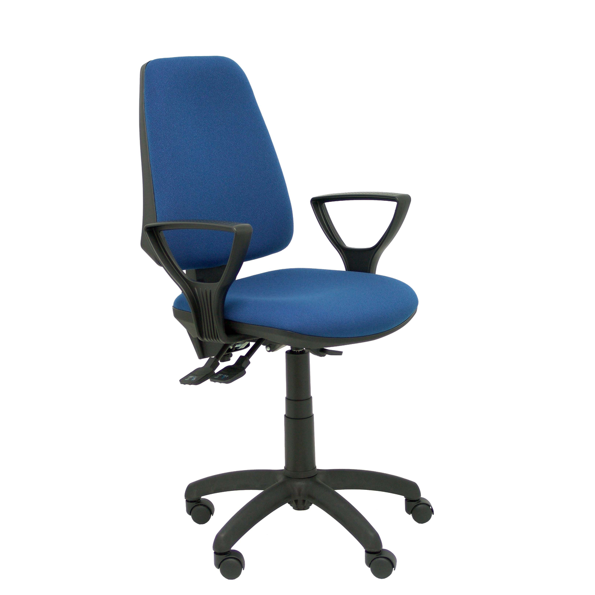 Silla de oficina Piqueras y Crespo Elche S Bali - Brazos fijos - Ref. fabricante 14ASB13B8RN - Azul Marino