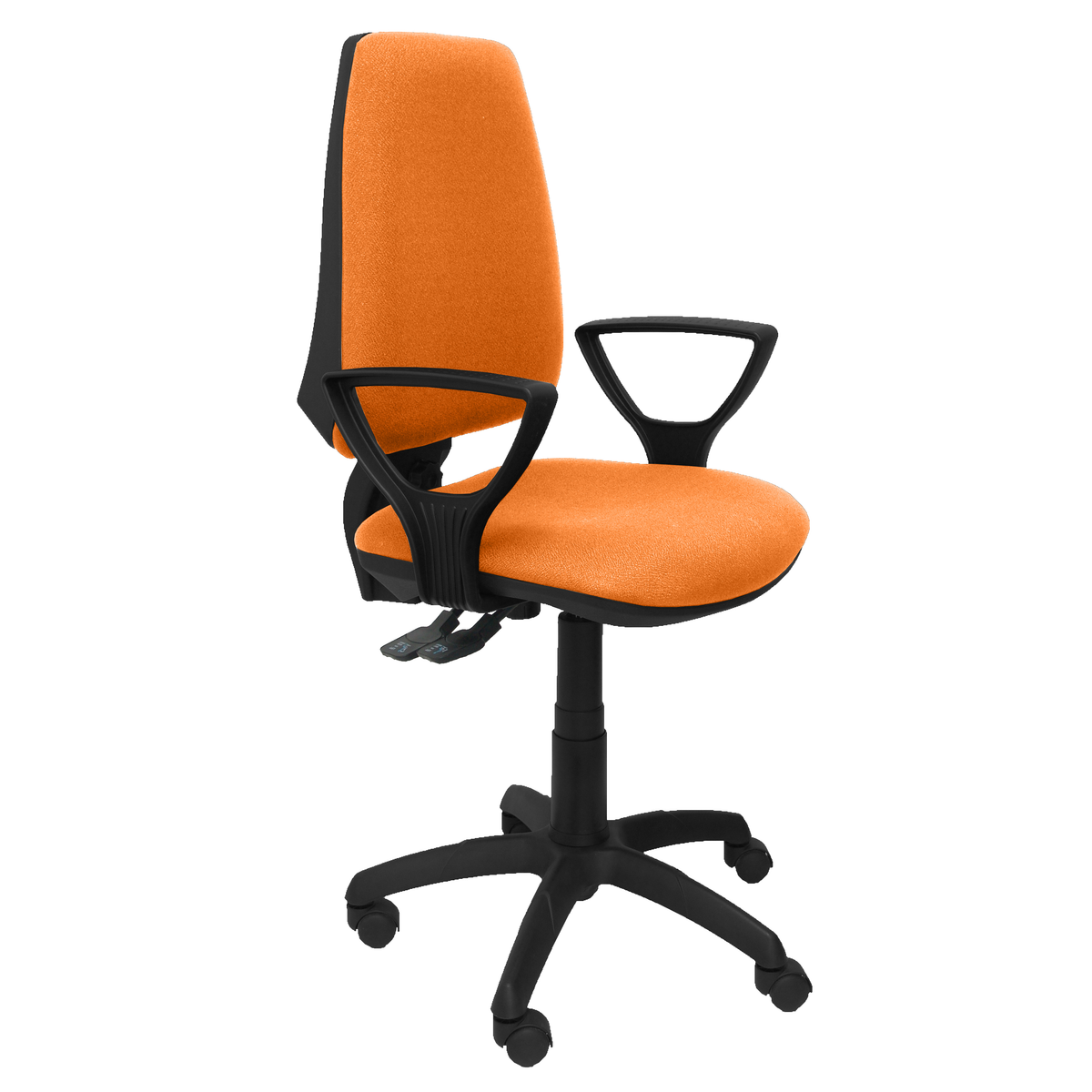 Silla de oficina Piqueras y Crespo Elche S Bali - Brazos fijos - Ref. fabricante 14ASB13B8RN - Naranja