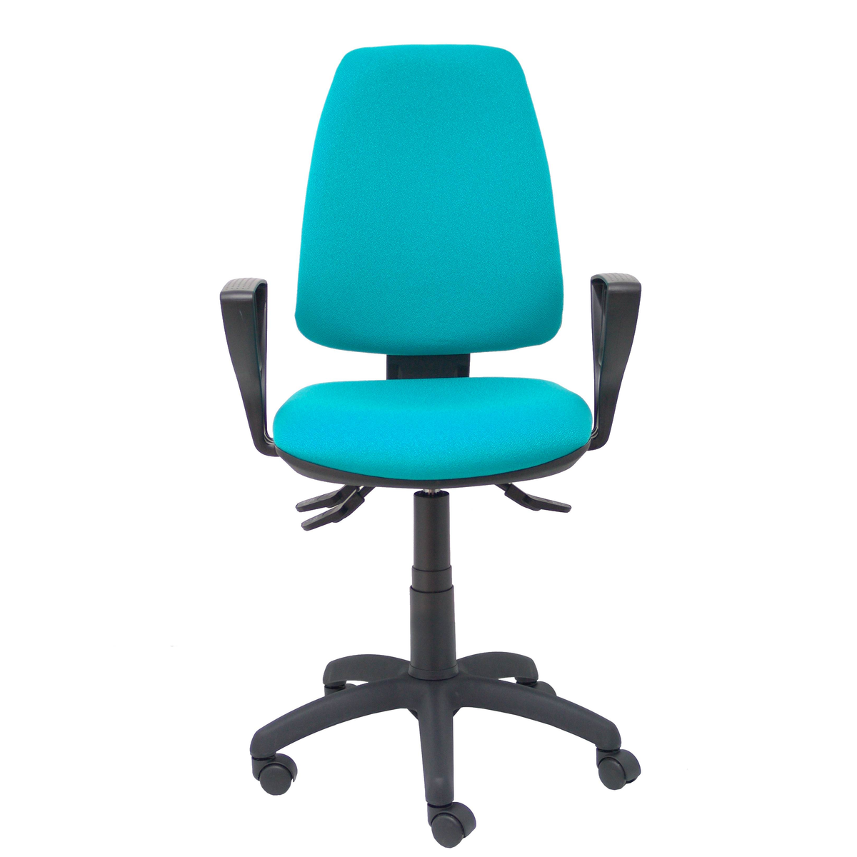 Silla de oficina Piqueras y Crespo Elche S Bali - Brazos fijos - Ref. fabricante 14ASB13B8RN - Turquesa