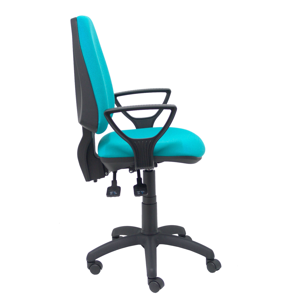 Silla de oficina Piqueras y Crespo Elche S Bali - Brazos fijos - Ref. fabricante 14ASB13B8RN - Turquesa