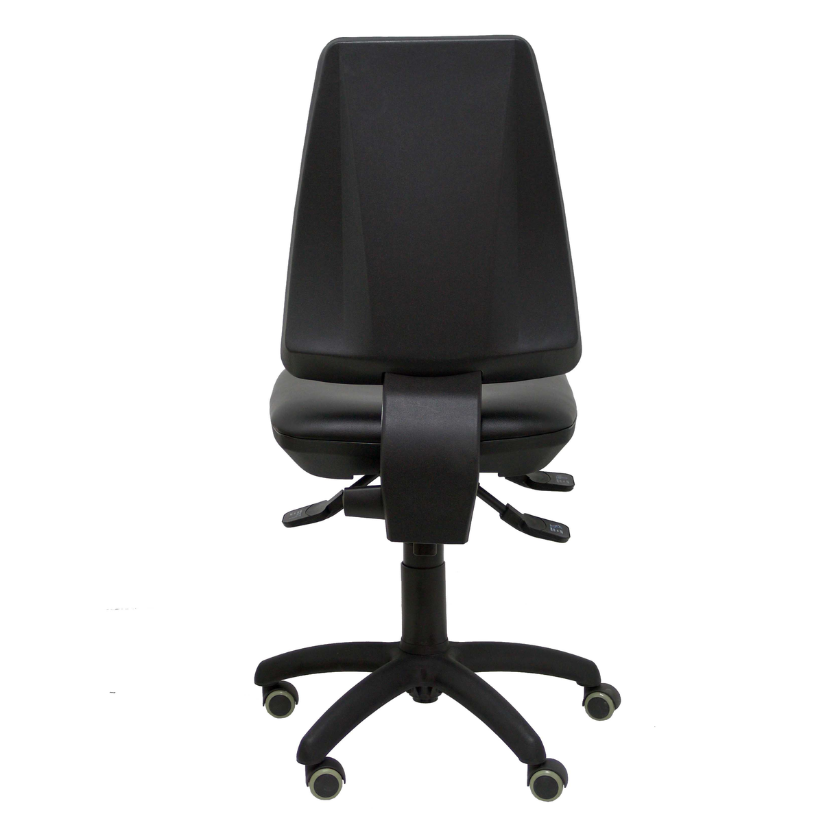 Silla de oficina Piqueras y Crespo Elche S Similpiel - Asincro · Ruedas parquet - Negro