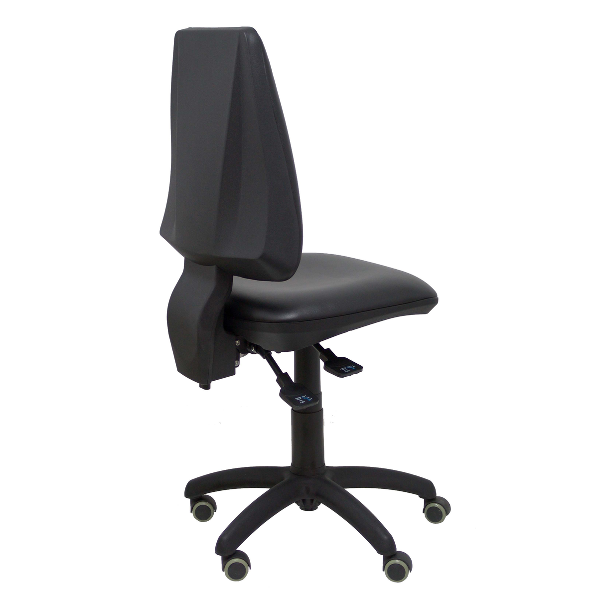 Silla de oficina Piqueras y Crespo Elche S Similpiel - Asincro · Ruedas parquet - Negro
