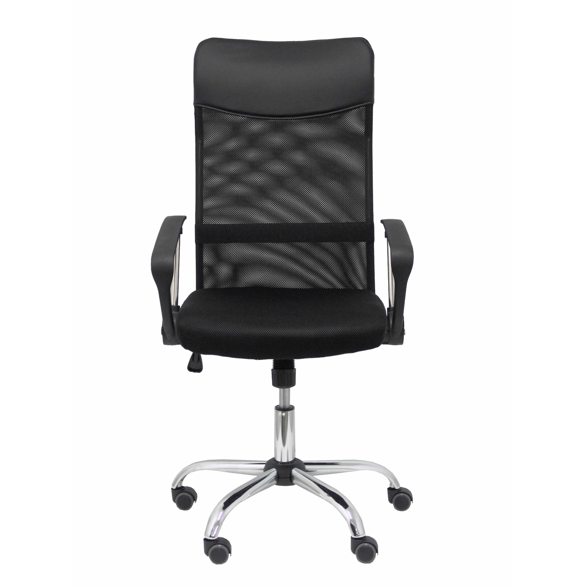 Silla de oficina Piqueras y Crespo Gontar Malla + Similpiel - Negro