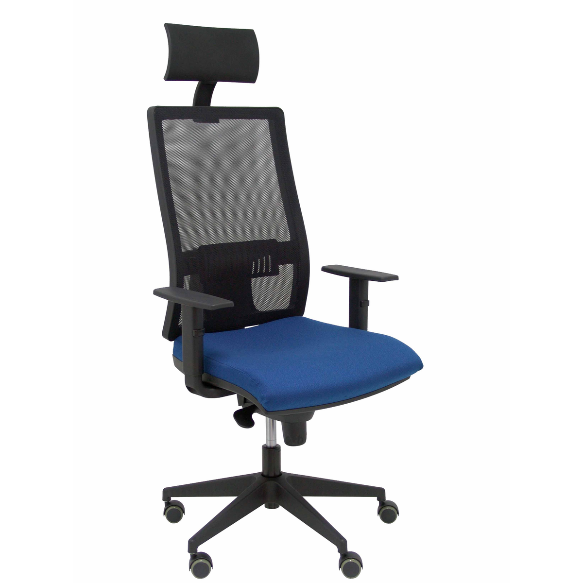 Silla de oficina Piqueras y Crespo Horna Bali + Malla - Cabecero - Ref. fabricante 10SBALI200 - Azul Marino