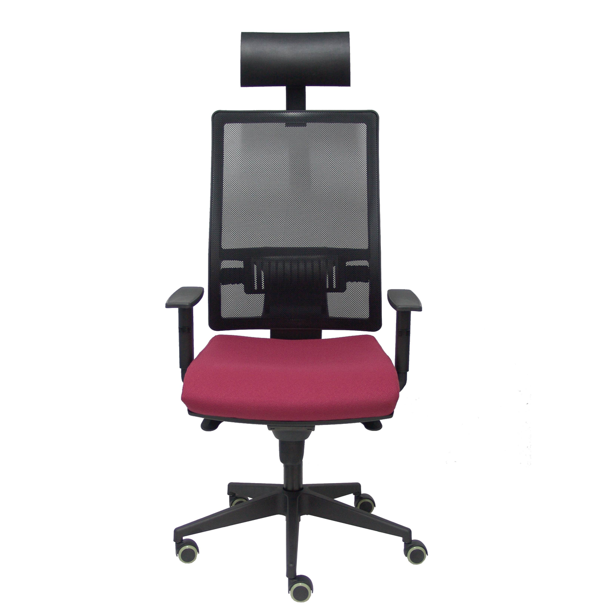 Silla de oficina Piqueras y Crespo Horna Bali + Malla - Ref. fabricante 10SBALI10 - Granate