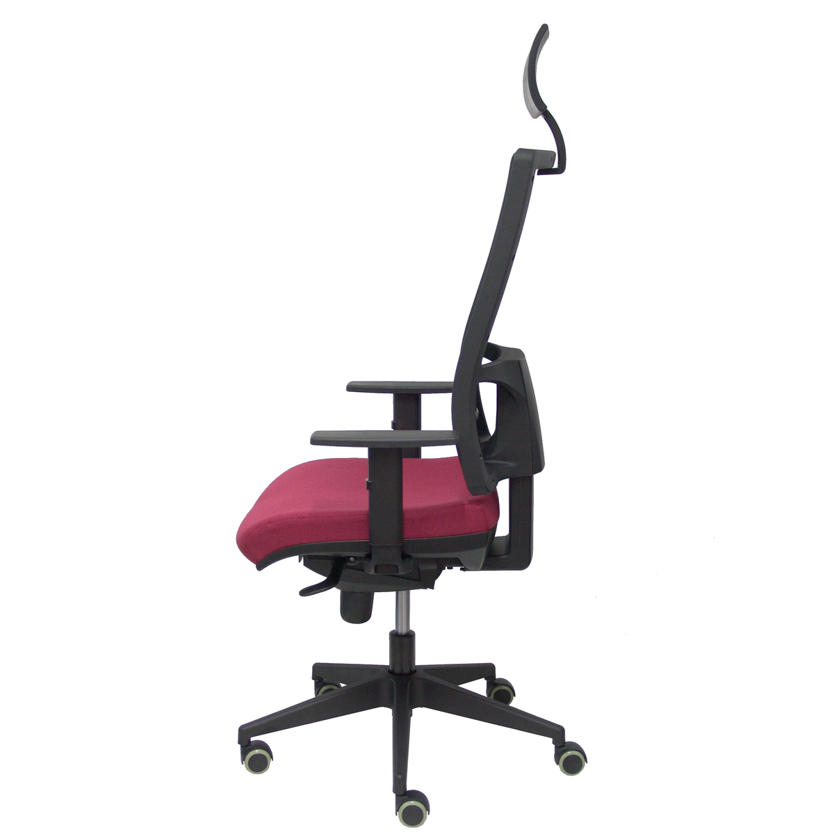 Silla de oficina Piqueras y Crespo Horna Bali + Malla - Ref. fabricante 10SBALI10 - Granate