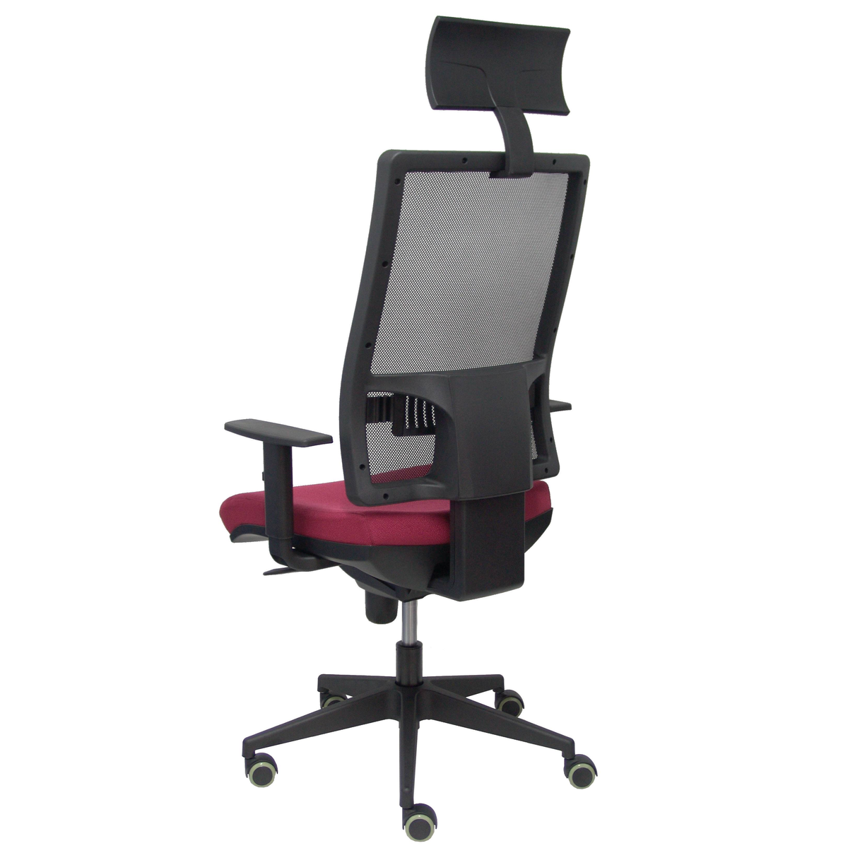 Silla de oficina Piqueras y Crespo Horna Bali + Malla - Ref. fabricante 10SBALI10 - Granate