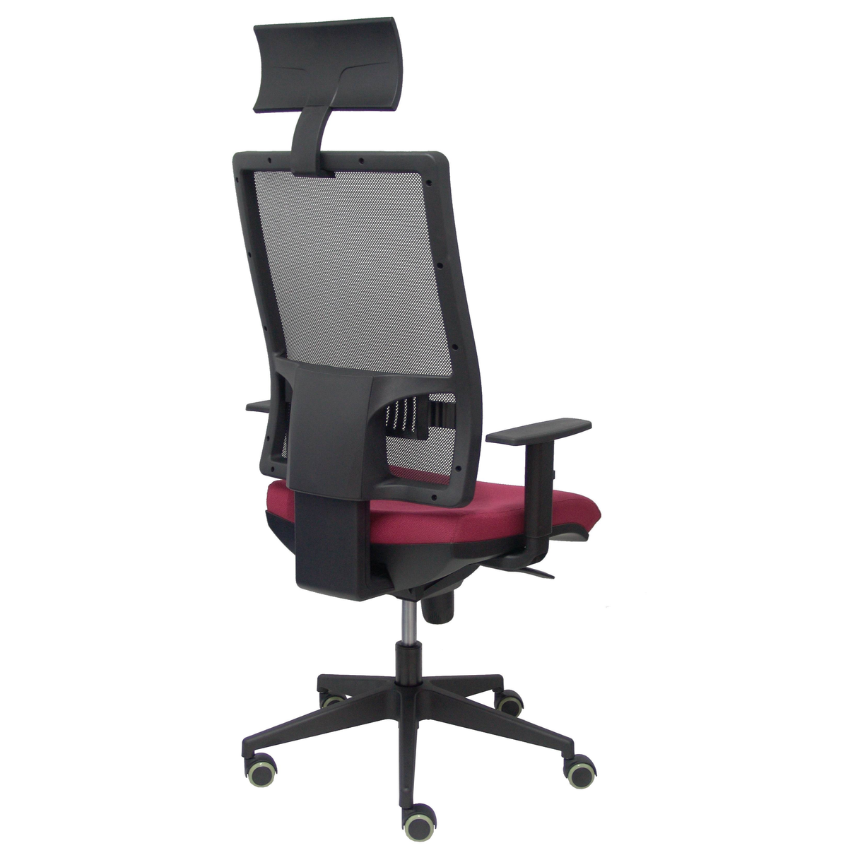 Silla de oficina Piqueras y Crespo Horna Bali + Malla - Ref. fabricante 10SBALI10 - Granate