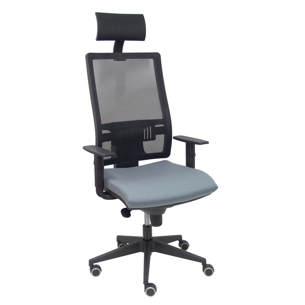 Silla de oficina Piqueras y Crespo Horna Bali + Malla - Ref. fabricante 10SBALI10 - Gris