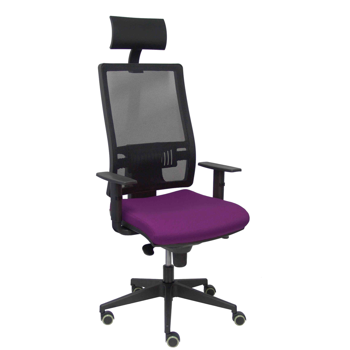 Silla de oficina Piqueras y Crespo Horna Bali + Malla - Ref. fabricante 10SBALI10 - Morado