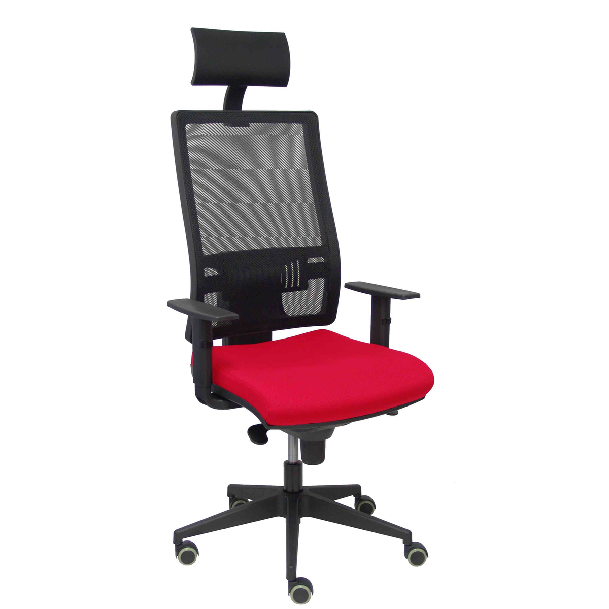 Silla de oficina Piqueras y Crespo Horna Bali + Malla - Ref. fabricante 10SBALI10 - Rojo