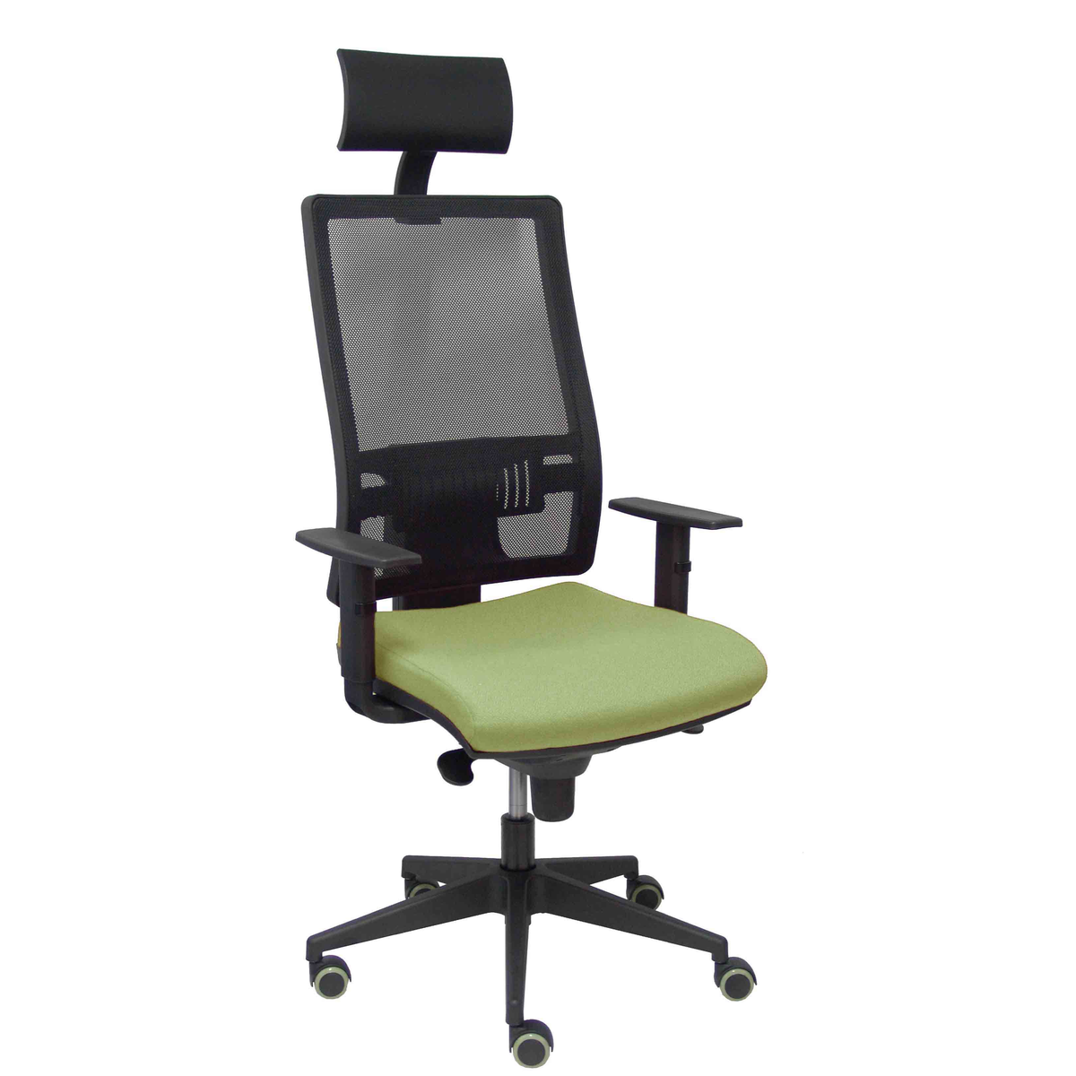 Silla de oficina Piqueras y Crespo Horna Bali + Malla - Ref. fabricante 10SBALI10 - Verde Oliva