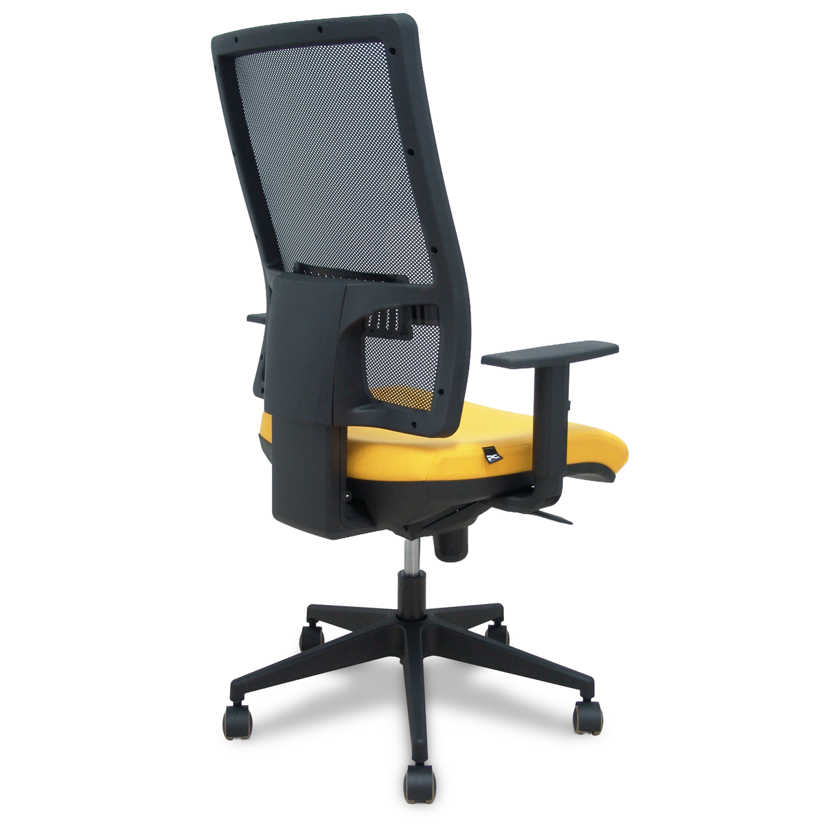Silla de oficina Piqueras y Crespo Horna Bali + Malla - Cabecero - Ref. fabricante 10SBALI100SC - Amarillo