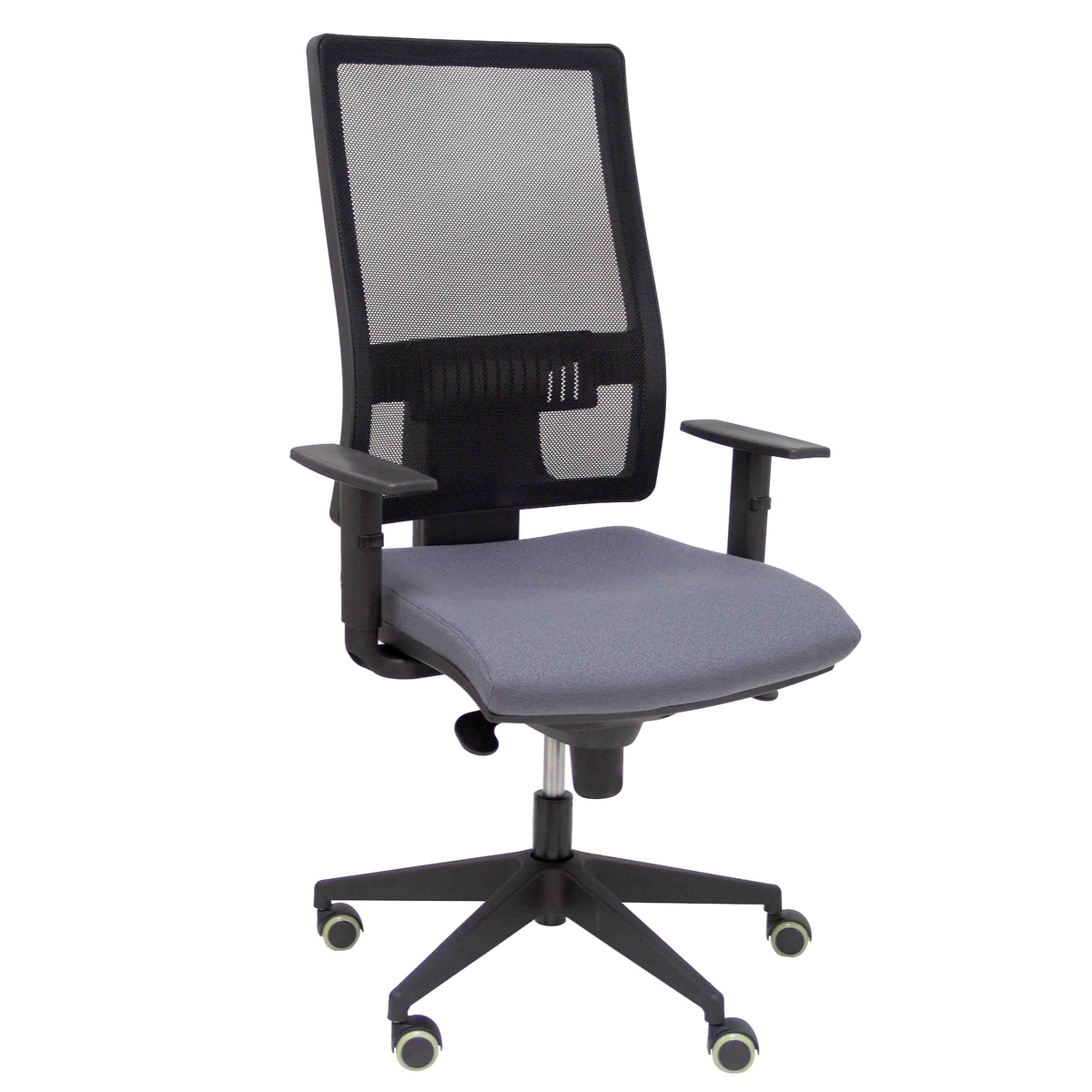 Silla de oficina Piqueras y Crespo Horna Bali + Malla - Cabecero - Ref. fabricante 10SBALI100SC - Gris Oscuro