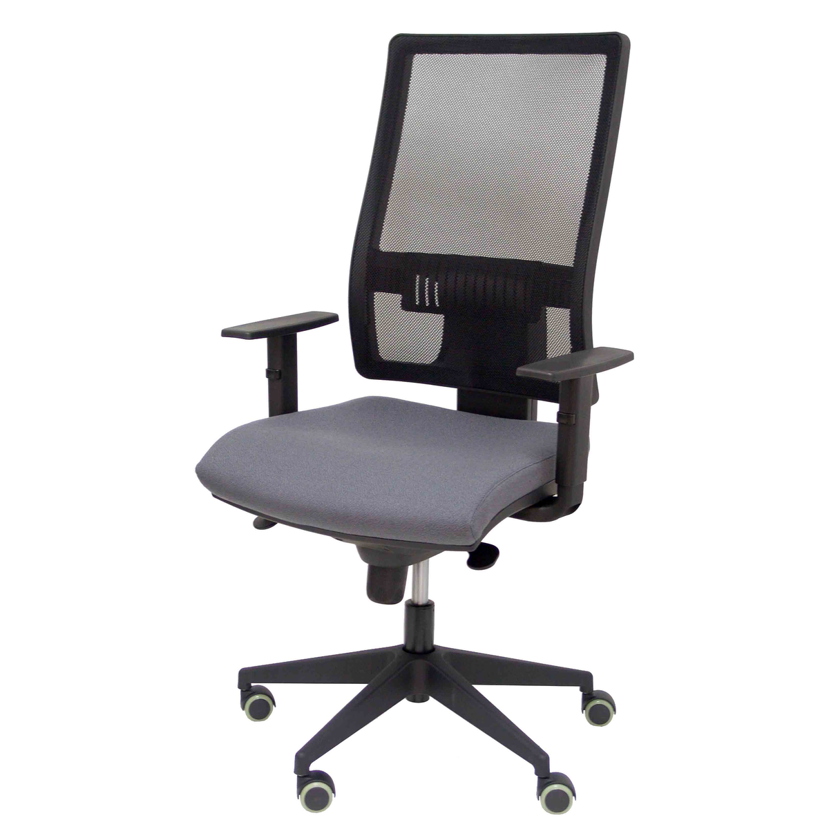 Silla de oficina Piqueras y Crespo Horna Bali + Malla - Cabecero - Ref. fabricante 10SBALI100SC - Gris Oscuro