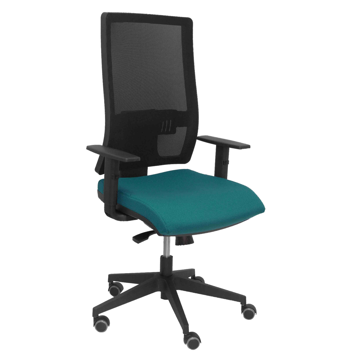 Silla de oficina Piqueras y Crespo Horna Bali + Malla - Cabecero - Ref. fabricante 10SBALI100SC - Verde Petroleo