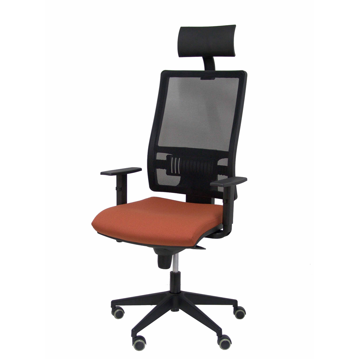 Silla de oficina Piqueras y Crespo Horna Bali + Malla - Cabecero - Ref. fabricante 10SBALI363 - Marron
