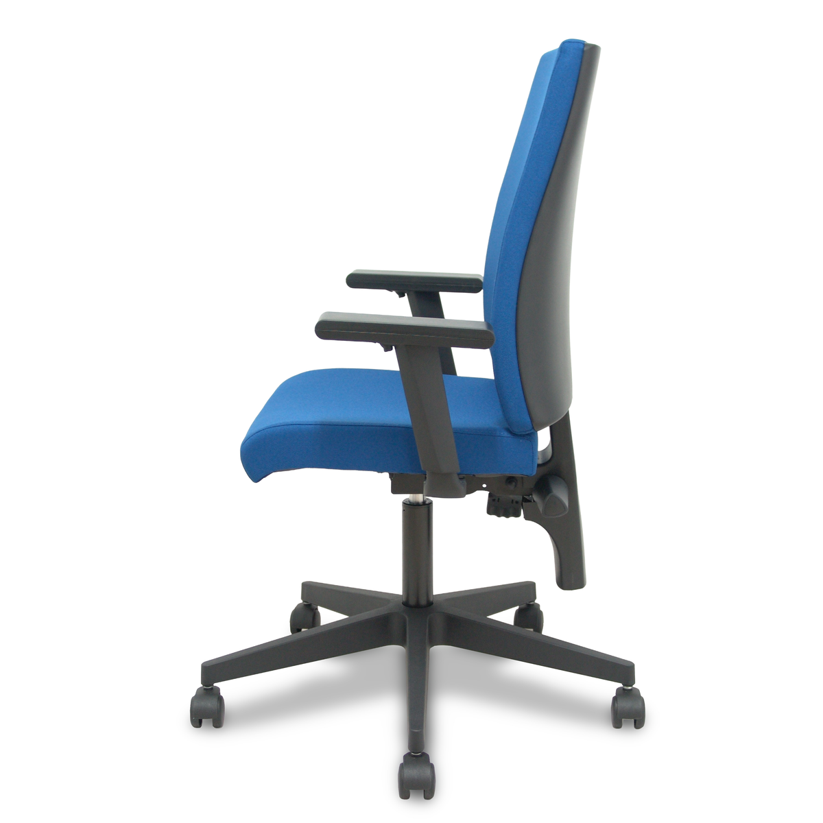 Silla de oficina Piqueras y Crespo I - Brazos regulables - Azul Marino