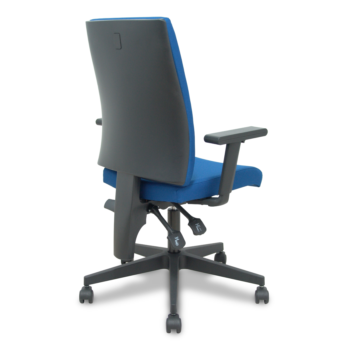 Silla de oficina Piqueras y Crespo I - Brazos regulables - Azul Marino