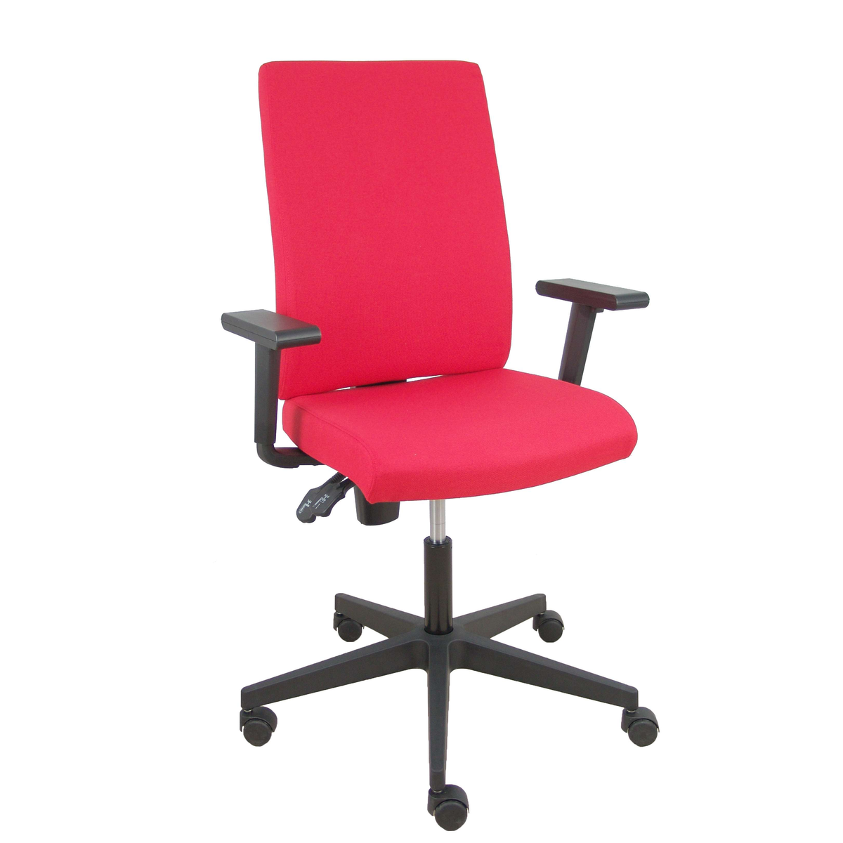 Silla de oficina Piqueras y Crespo I Aran - Brazos regulables · Brazos fijos - Rojo