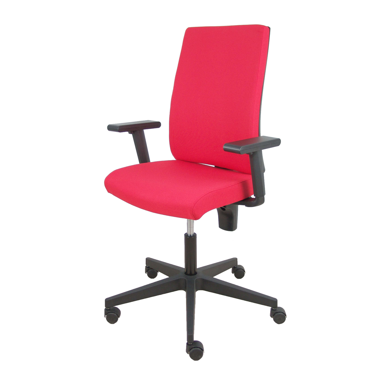 Silla de oficina Piqueras y Crespo I Aran - Brazos regulables · Brazos fijos - Rojo