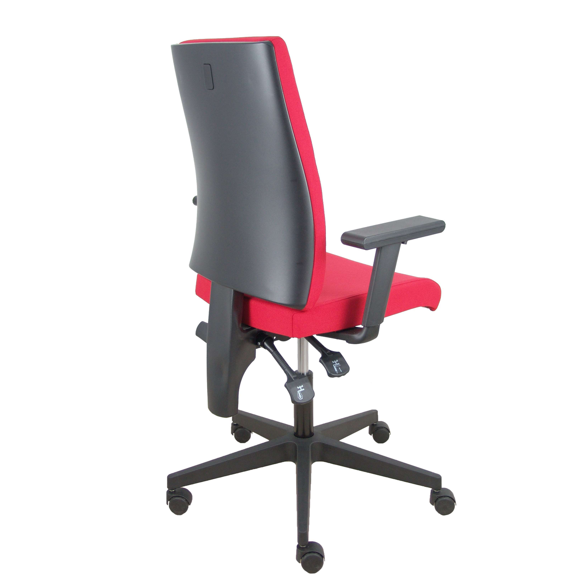 Silla de oficina Piqueras y Crespo I Aran - Brazos regulables · Brazos fijos - Rojo