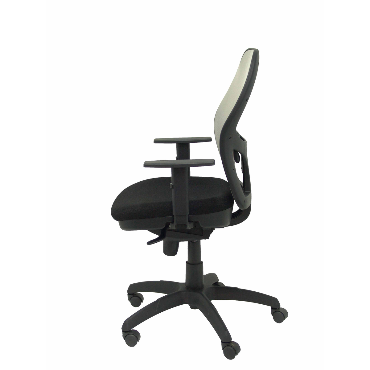 Silla de oficina Piqueras y Crespo Jorquera Malla + Bali - Ref. fabricante 15SABALI229 - Gris / Negro