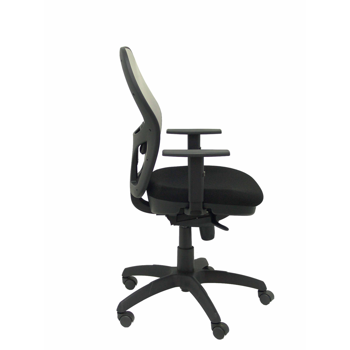 Silla de oficina Piqueras y Crespo Jorquera Malla + Bali - Ref. fabricante 15SABALI229 - Gris / Negro