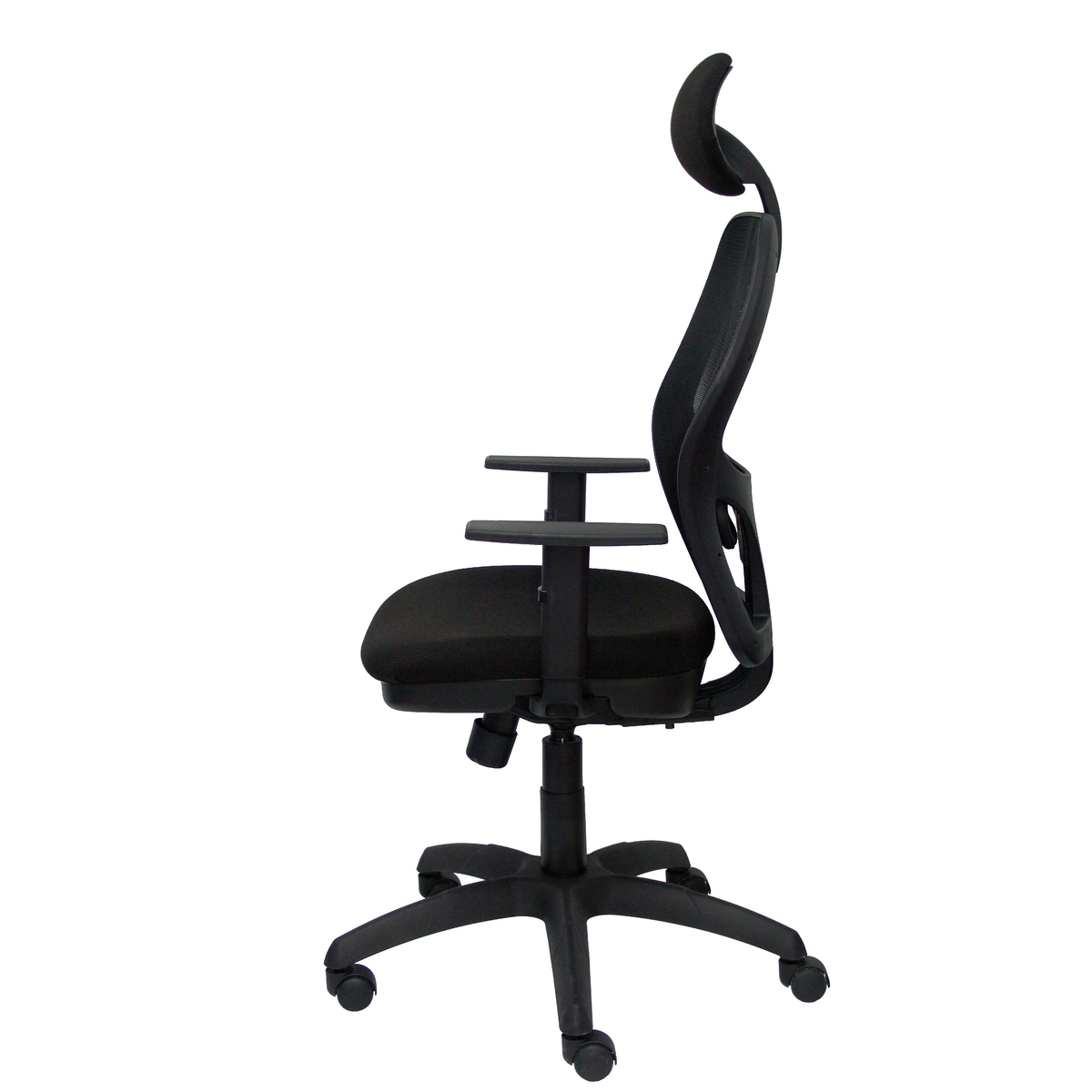 Silla de oficina Piqueras y Crespo Jorquera Malla + Bali - Ref. fabricante 15SNBALI840CTK - Negro