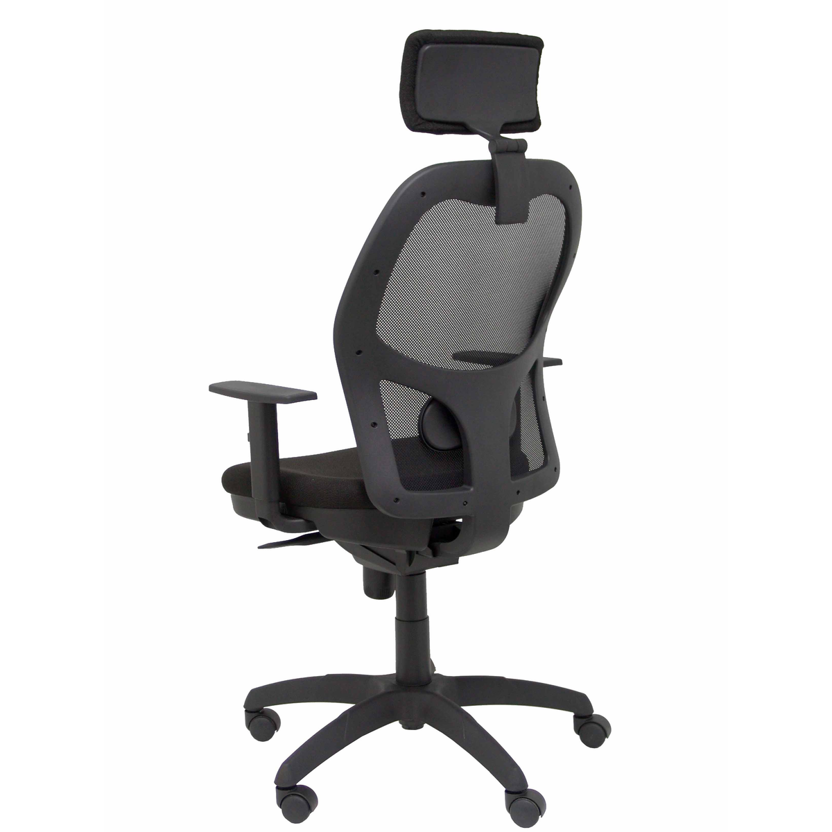 Silla de oficina Piqueras y Crespo Jorquera Malla + Bali - Ref. fabricante 15SM840B200B10CRNCR - Negro