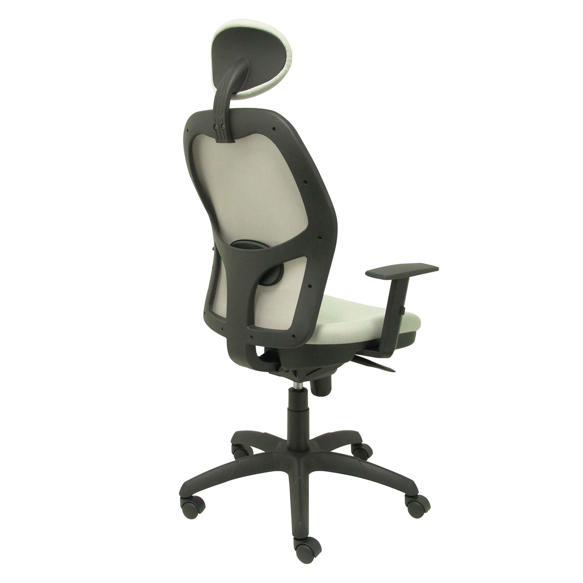 Silla de oficina Piqueras y Crespo Jorquera Malla + Bali - Ref. fabricante 15SABALI100C - Gris / Gris Claro