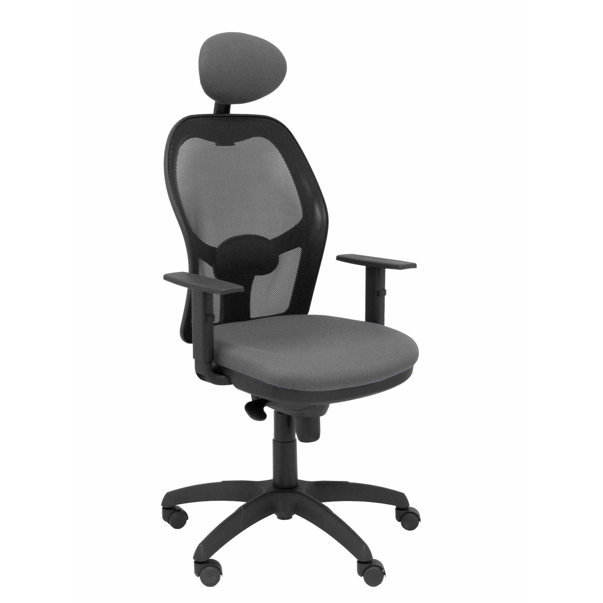 Silla de oficina Piqueras y Crespo Jorquera Malla + Bali - Ref. fabricante 15SNBALI100C - Gris