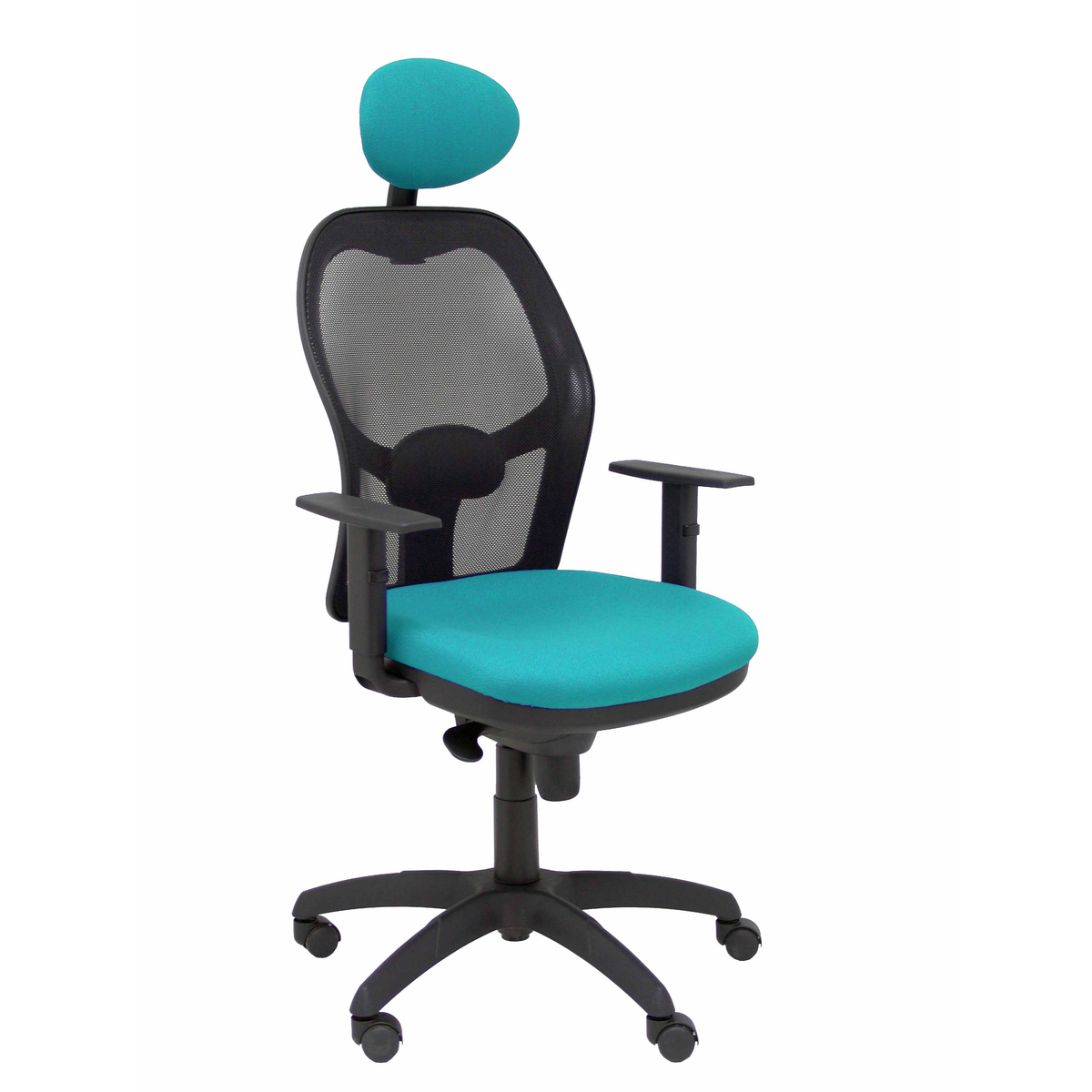 Silla de oficina Piqueras y Crespo Jorquera Malla + Bali - Ref. fabricante 15SNBALI100C - Turquesa