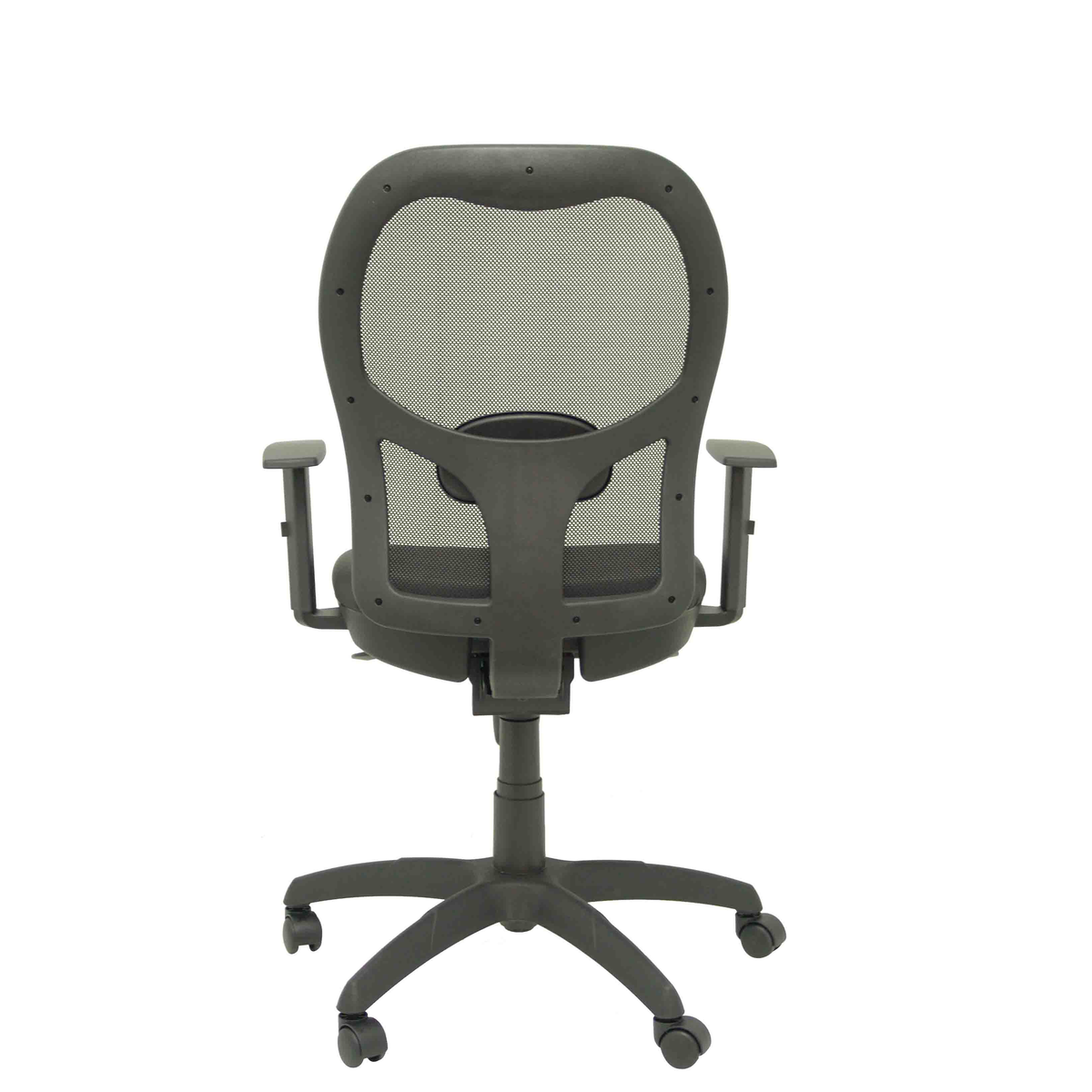 Silla de oficina Piqueras y Crespo Jorquera Malla + Similpiel - Negro