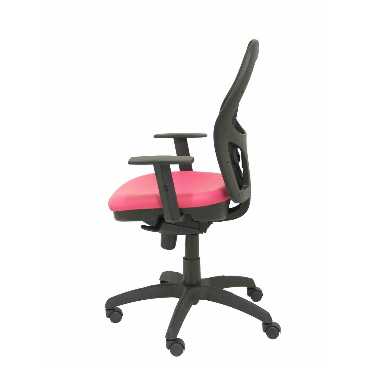 Silla de oficina Piqueras y Crespo Jorquera Malla + Similpiel - Rosa