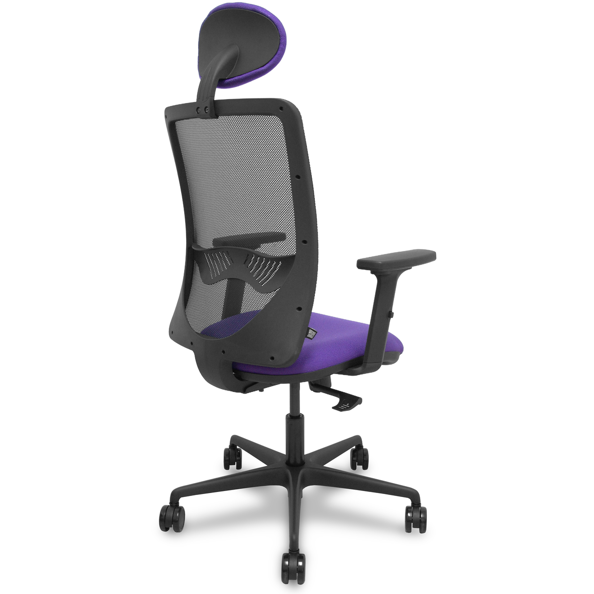 Silla de oficina Piqueras y Crespo Zulema Malla + Bali - Ref. fabricante 390SM840B100B2DB68R65C - Lila