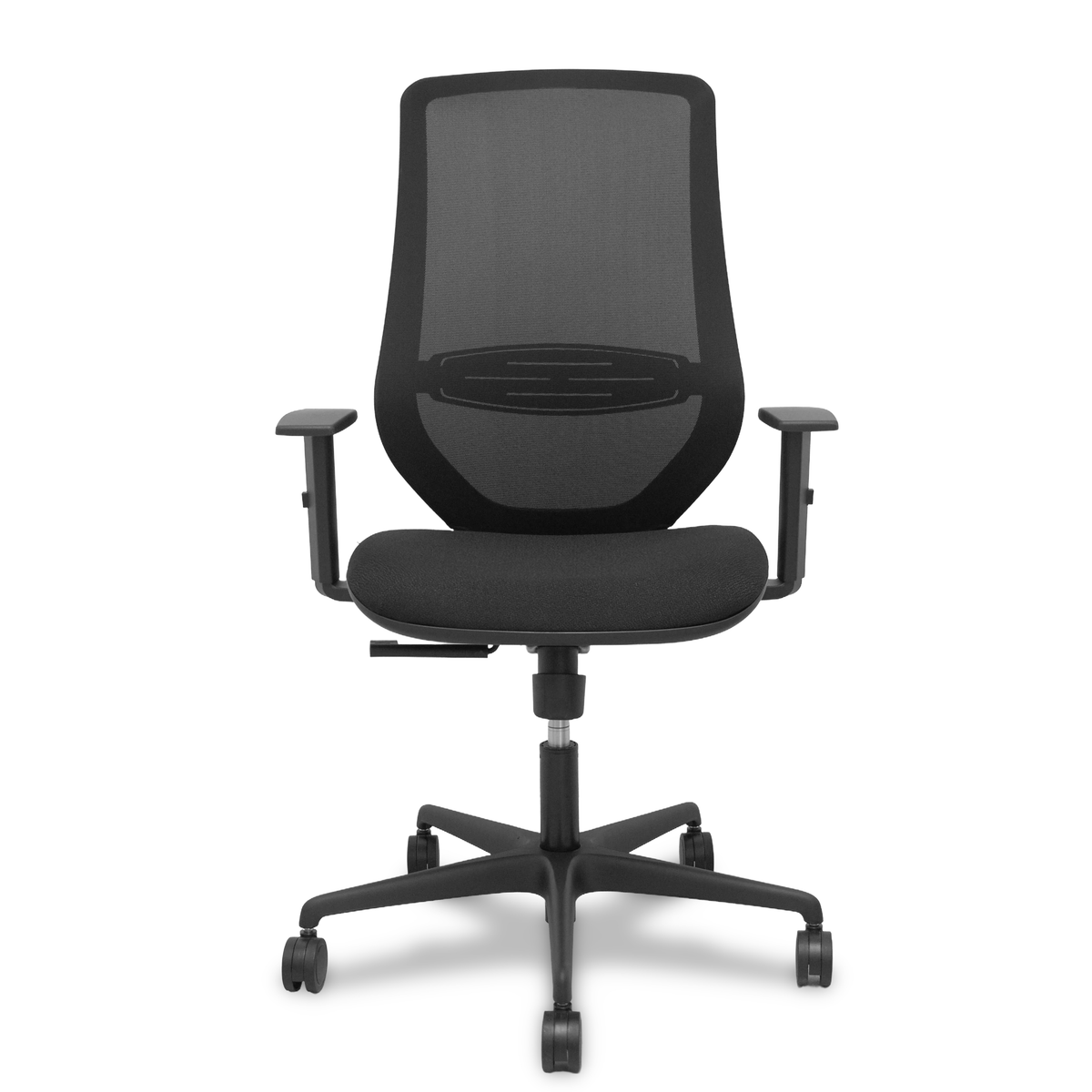 Silla de oficina Piqueras y Crespo Mardos Malla + Bali - Sincro · Brazos regulables - Tonos - Negro