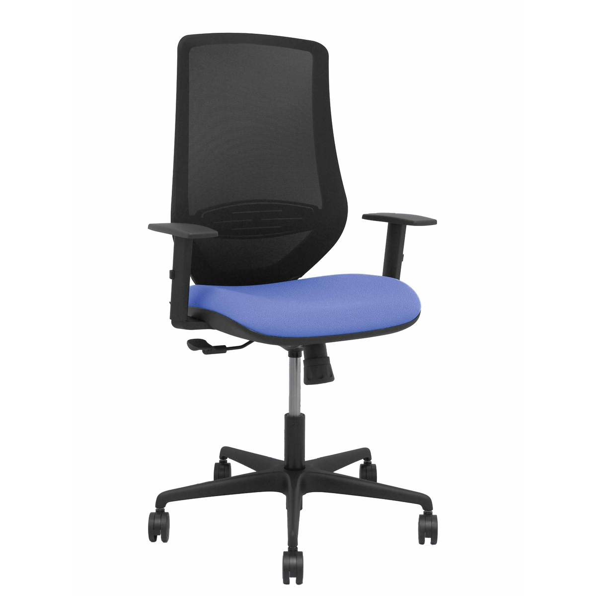 Silla de oficina Piqueras y Crespo Mardos Malla + Bali - Sincro · Brazos regulables - Colores - Azul Claro