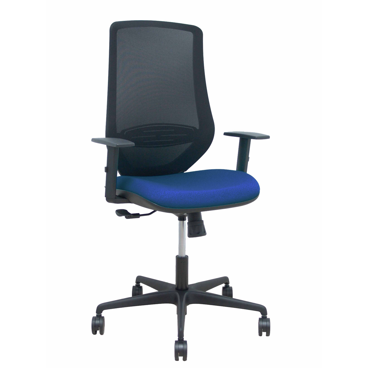 Silla de oficina Piqueras y Crespo Mardos Malla + Bali - Sincro · Brazos regulables - Colores - Azul Marino