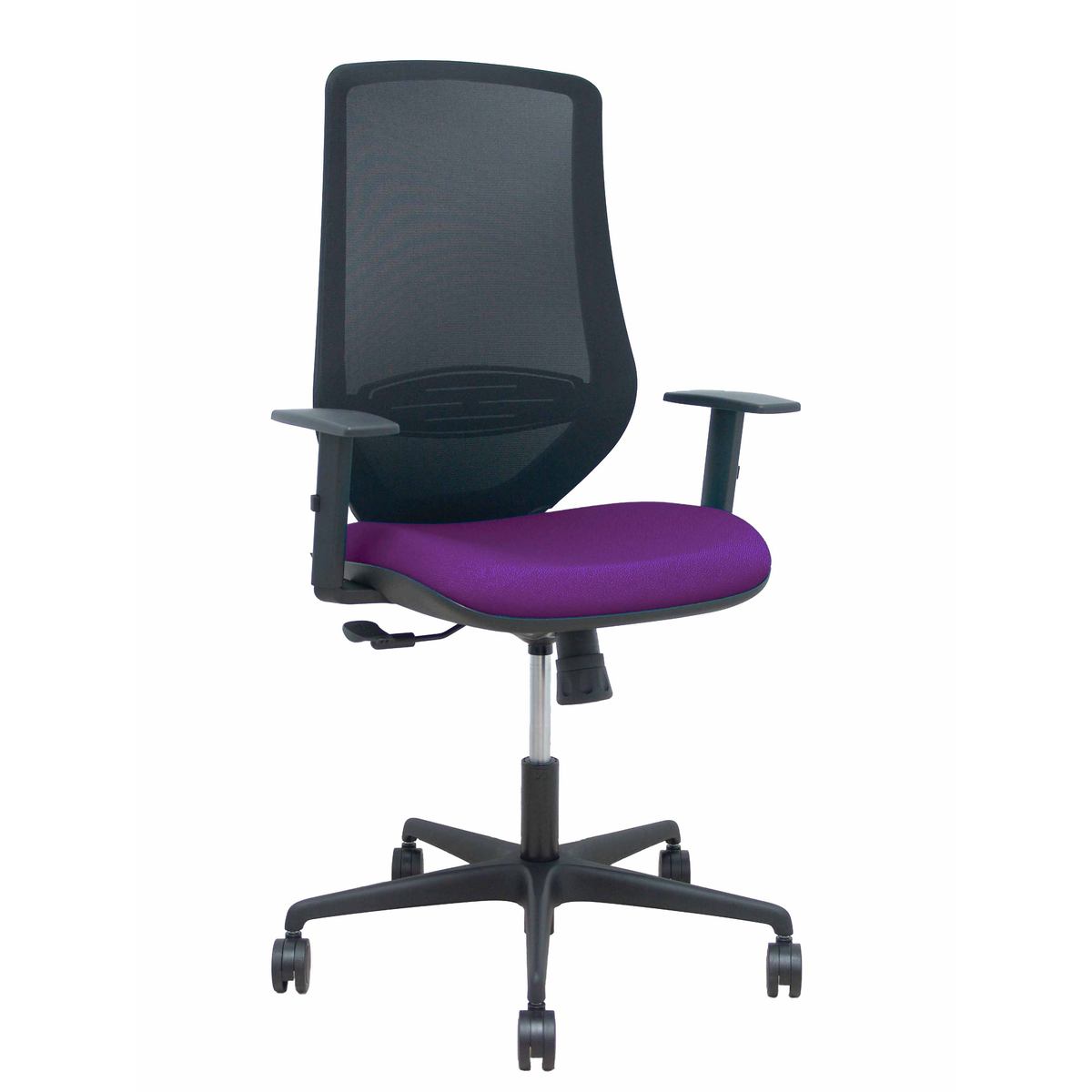 Silla de oficina Piqueras y Crespo Mardos Malla + Bali - Sincro · Brazos regulables - Colores - Morado
