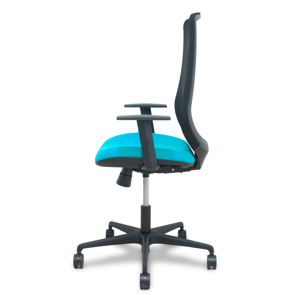 Silla de oficina Piqueras y Crespo Mardos Malla + Bali - Sincro · Brazos regulables - Colores - Turquesa