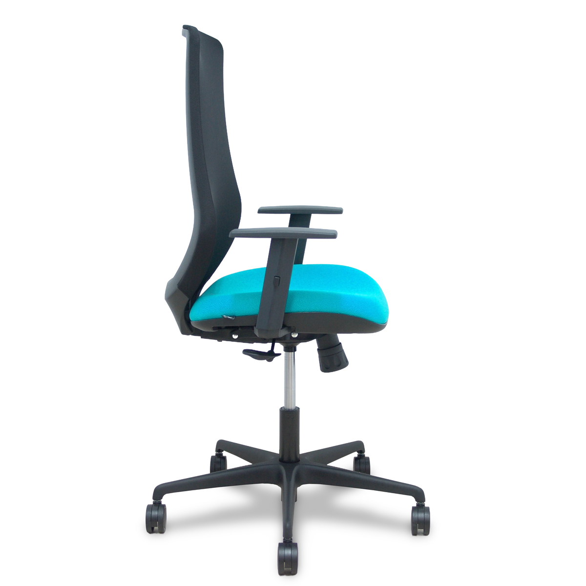 Silla de oficina Piqueras y Crespo Mardos Malla + Bali - Sincro · Brazos regulables - Colores - Turquesa