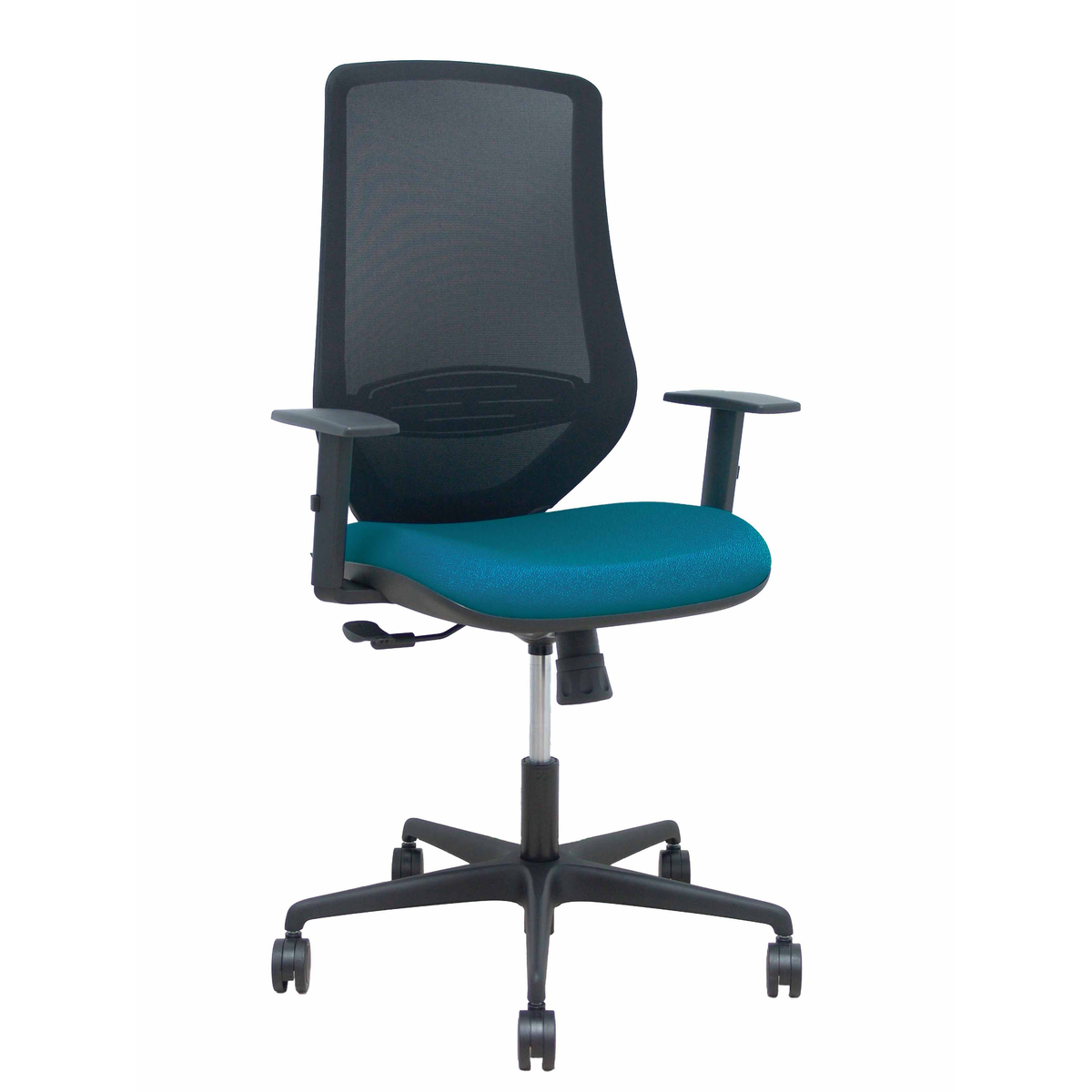 Silla de oficina Piqueras y Crespo Mardos Malla + Bali - Sincro · Brazos regulables - Colores - Verde Petroleo