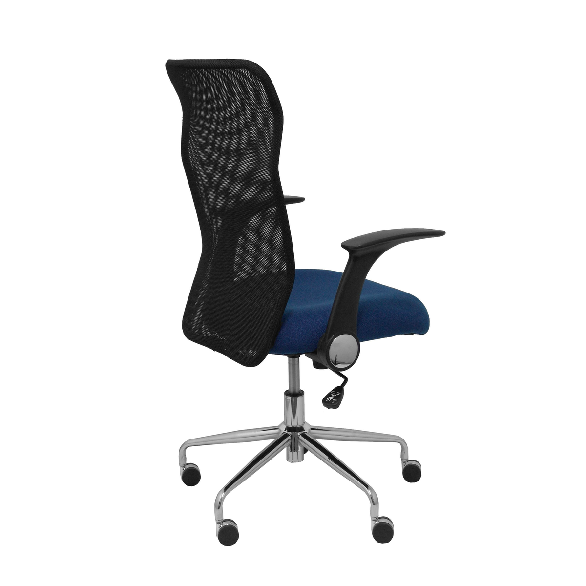 Silla de oficina Piqueras y Crespo Minaya Malla + Bali - Ref. fabricante 4031BALI10 - Negro / Azul Marino