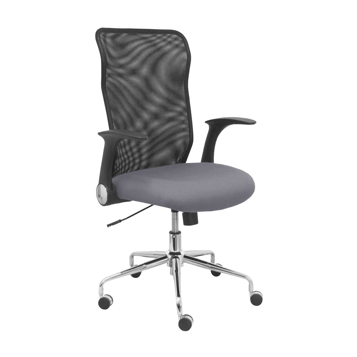 Silla de oficina Piqueras y Crespo Minaya Malla + Bali - Ref. fabricante 4031BALI10 - Negro / Gris