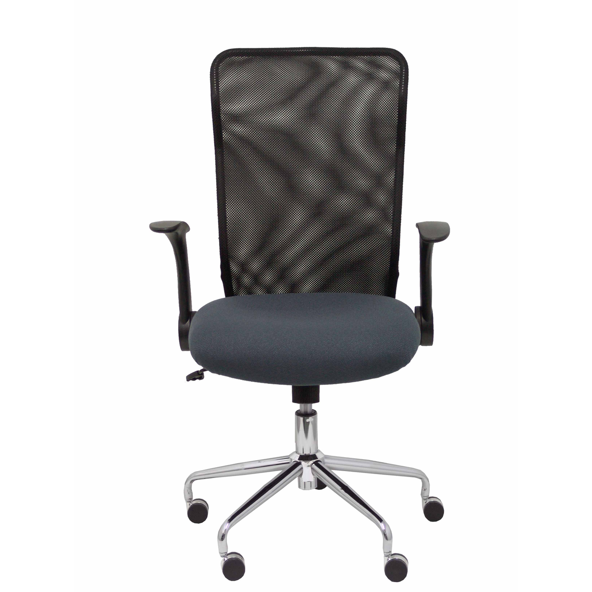 Silla de oficina Piqueras y Crespo Minaya Malla + Bali - Ref. fabricante 4031BALI10 - Negro / Gris Oscuro