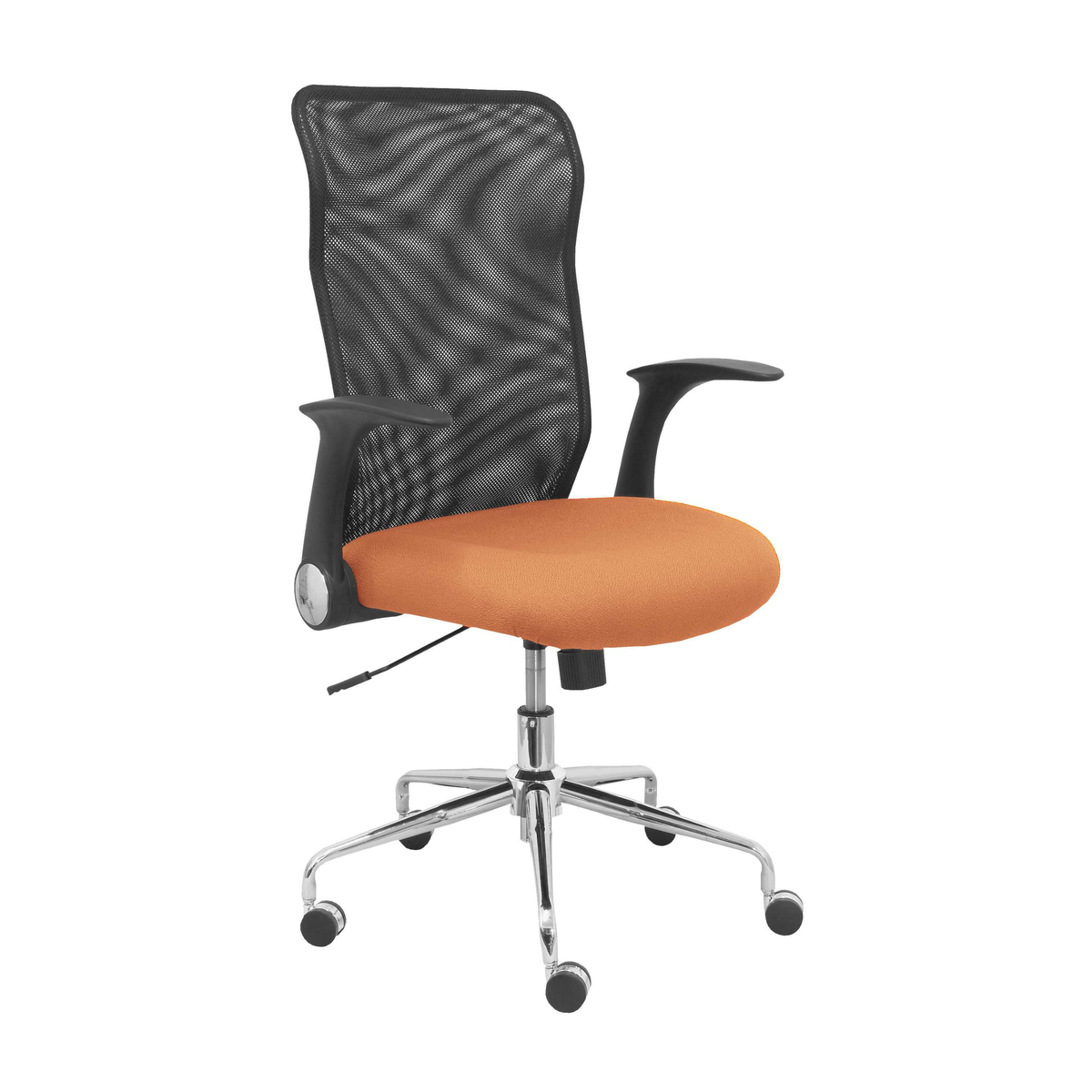 Silla de oficina Piqueras y Crespo Minaya Malla + Bali - Ref. fabricante 4031BALI10 - Negro / Marron