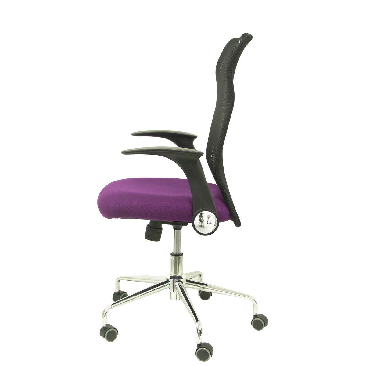 Silla de oficina Piqueras y Crespo Minaya Malla + Bali - Ref. fabricante 4031BALI10 - Negro / Morado